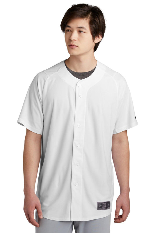 Size Chart for New Era NEA220 Mens Jersey 