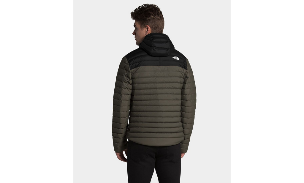 the north face m stretch down hoodie