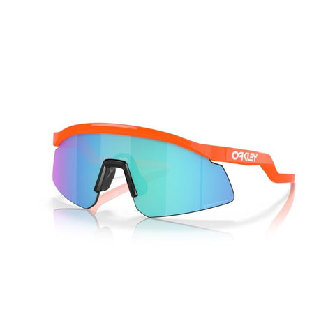 Oakley 0oo9229922906 hydra sunglasses neon orange prizm sapphire lens