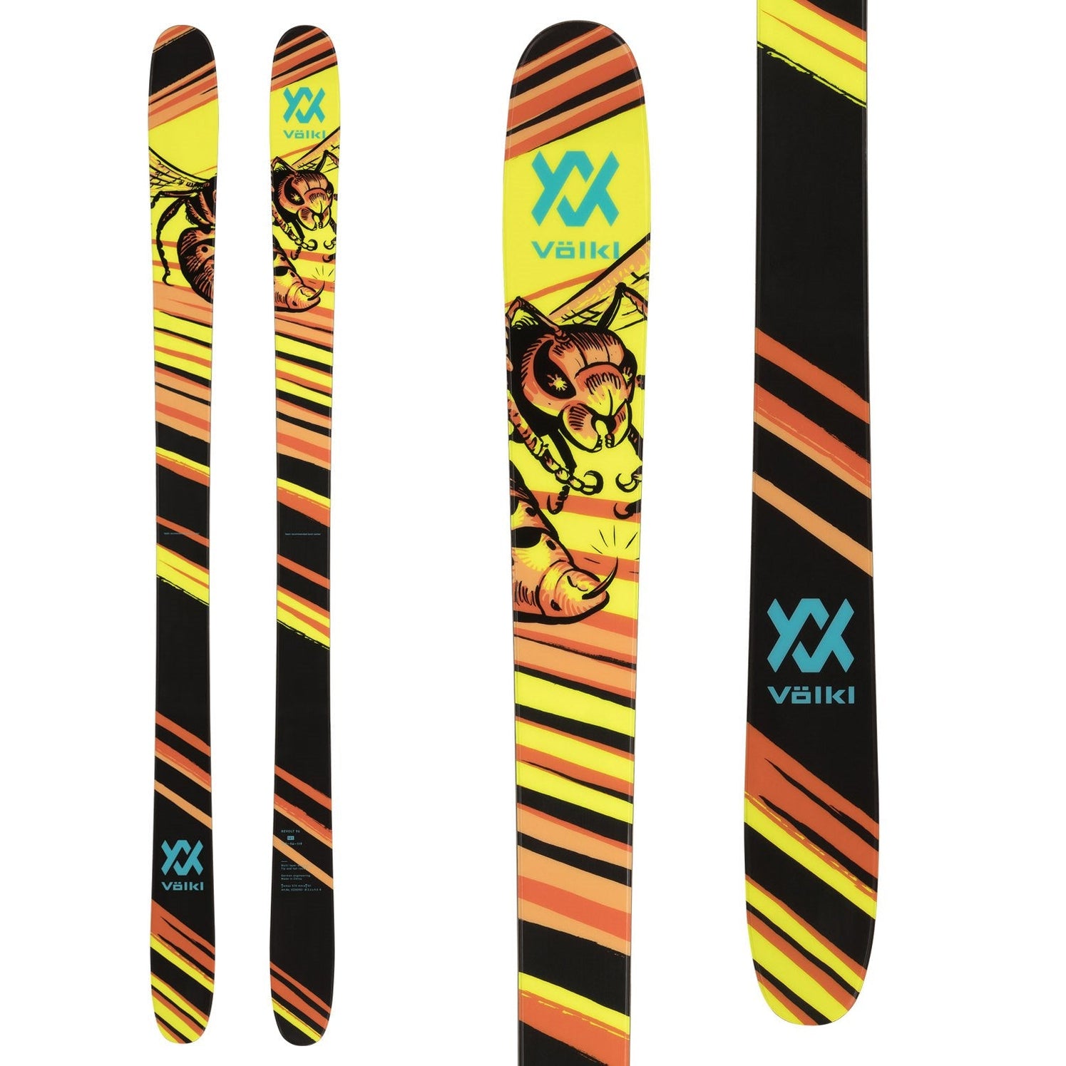 Volkl Revolt 96 Skis - Men's - 2024 – Arlberg Ski & Surf