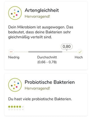 Ansicht Mikrobiom hervorragend Probiotische Bakterien hervoragend