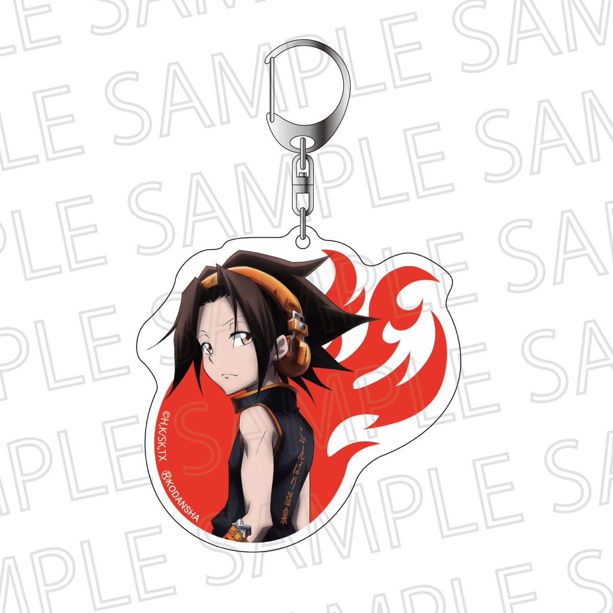 Shaman King シャーマンキング アクリルキーホルダー 麻倉 葉 Anime Store Jp