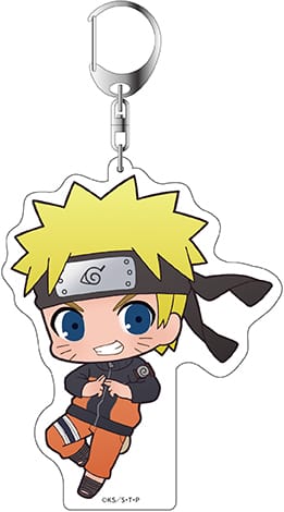 Naruto ナルト 疾風伝 デカキーホルダー うずまきナルト ぷにキャラ 結印 Ver Anime Store Jp