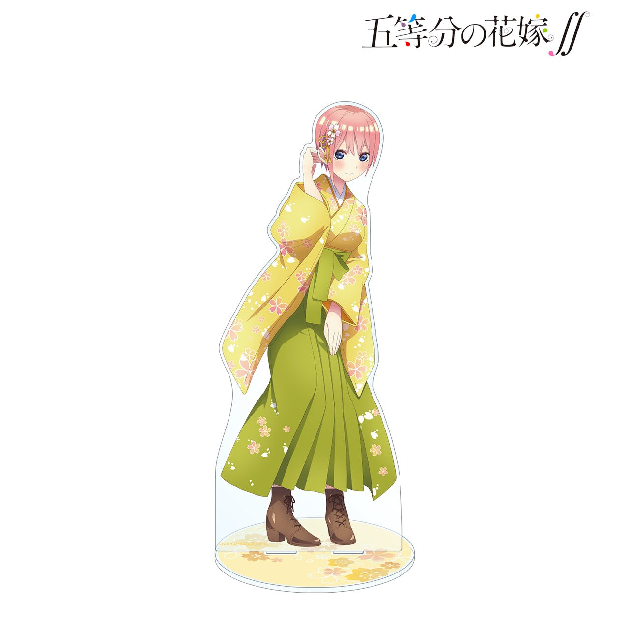 五等分の花嫁 描き下ろしイラスト 一花 桜和装ver 1 7スケール Bigアクリルスタンド Anime Store Jp