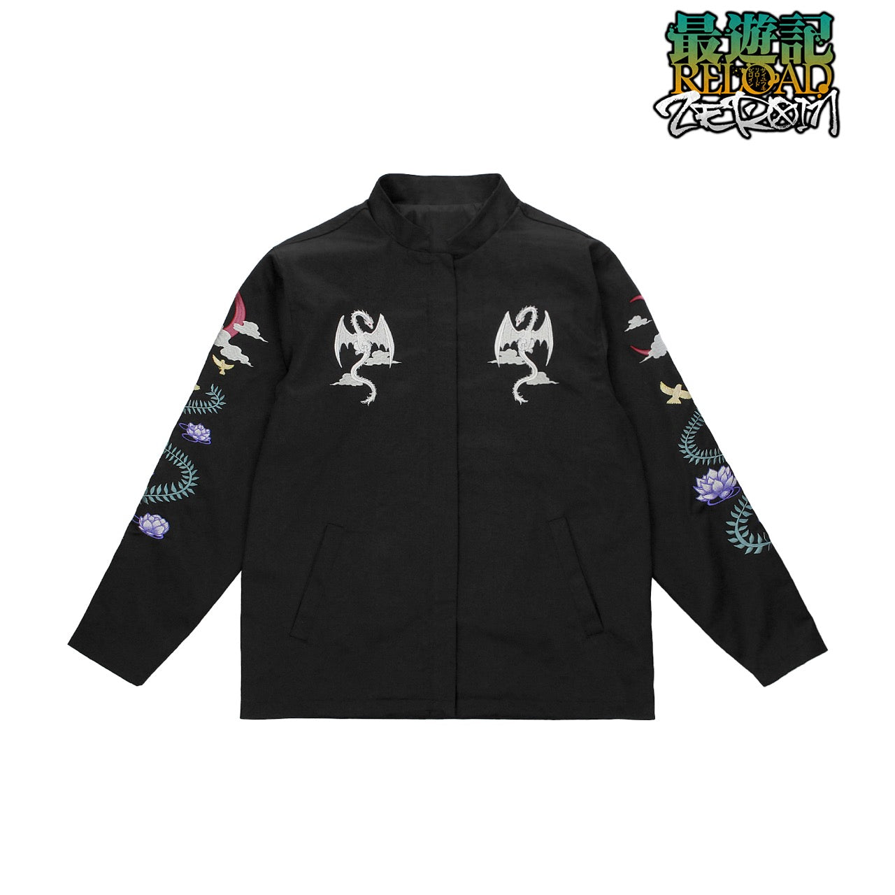 超歓迎】 ジャケット 花鳥風月 【☆圧巻のバックロゴ☆】極美品 2XL