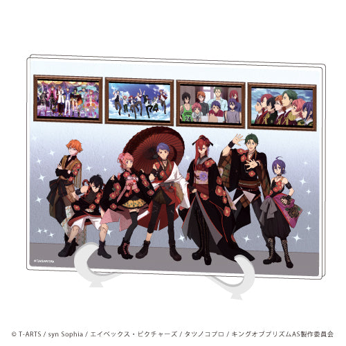 『KING OF PRISM ALL STARS -プリズムショー☆ベストテン-』アクリルアートボード(A5サイズ) 01/和ロックver. 集合デザイン