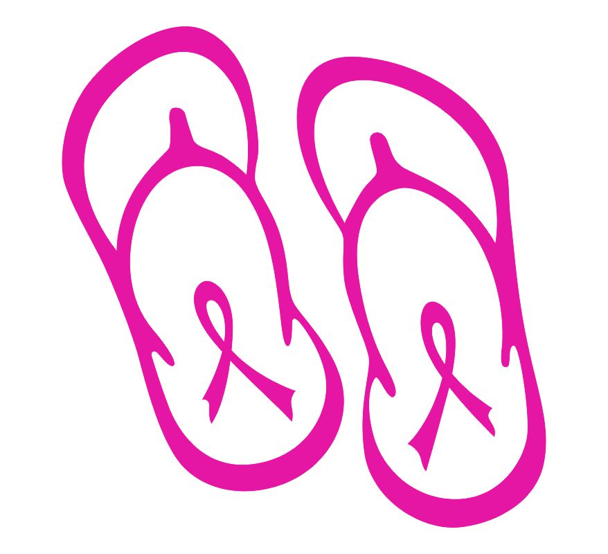 Trish Flip Flop Ribbon Customer Decal | Powercall Sirens LLC