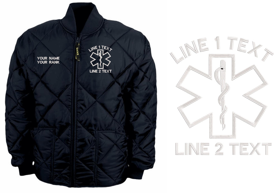 Hazmat Team Custom Embroidered 1221 Bravest Jacket – Powercall