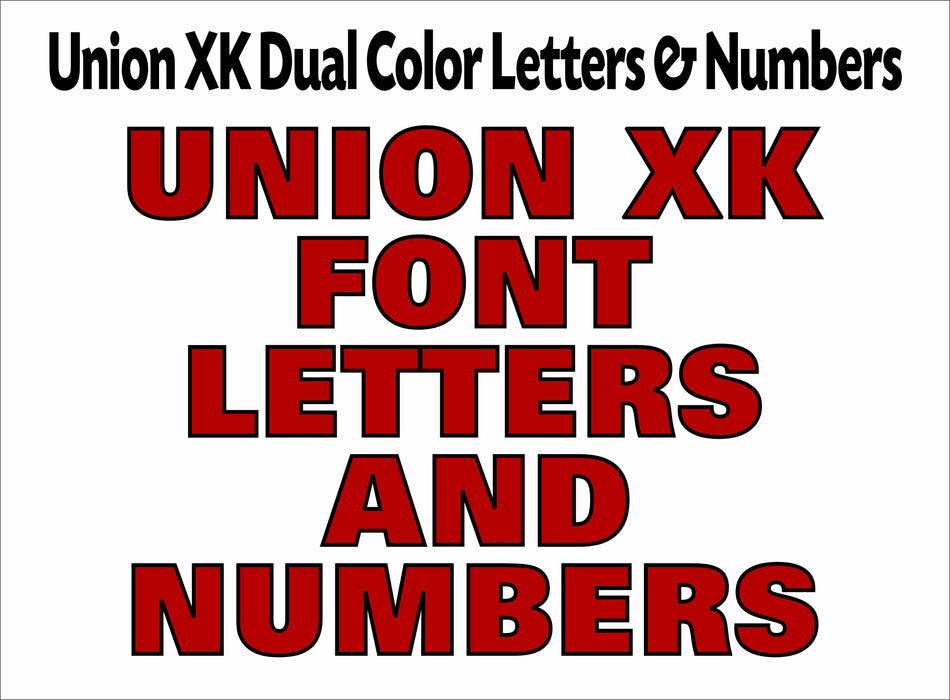 1 Inch Letter Number Stencils Alphabet Symbol Templates Set Shadow