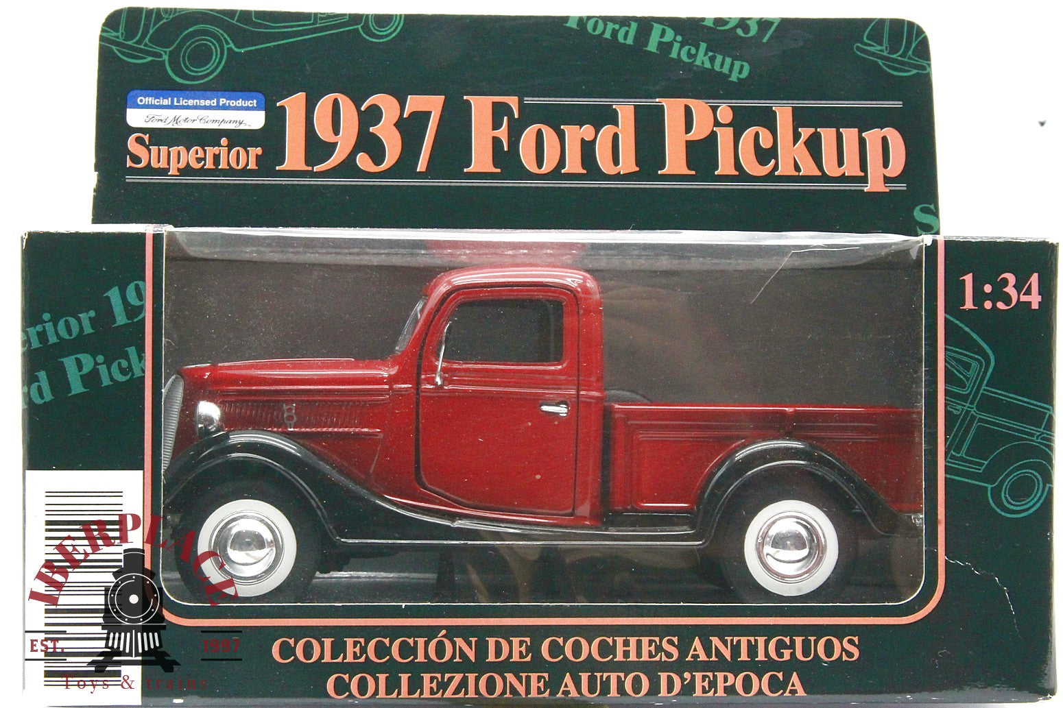 1:34 escala auto-modelismo Ford Pickup 1937 coche – Iberplace