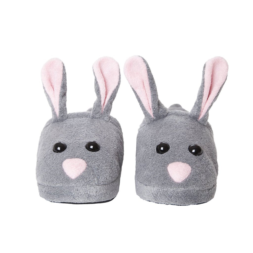 bunny and ducky slippers