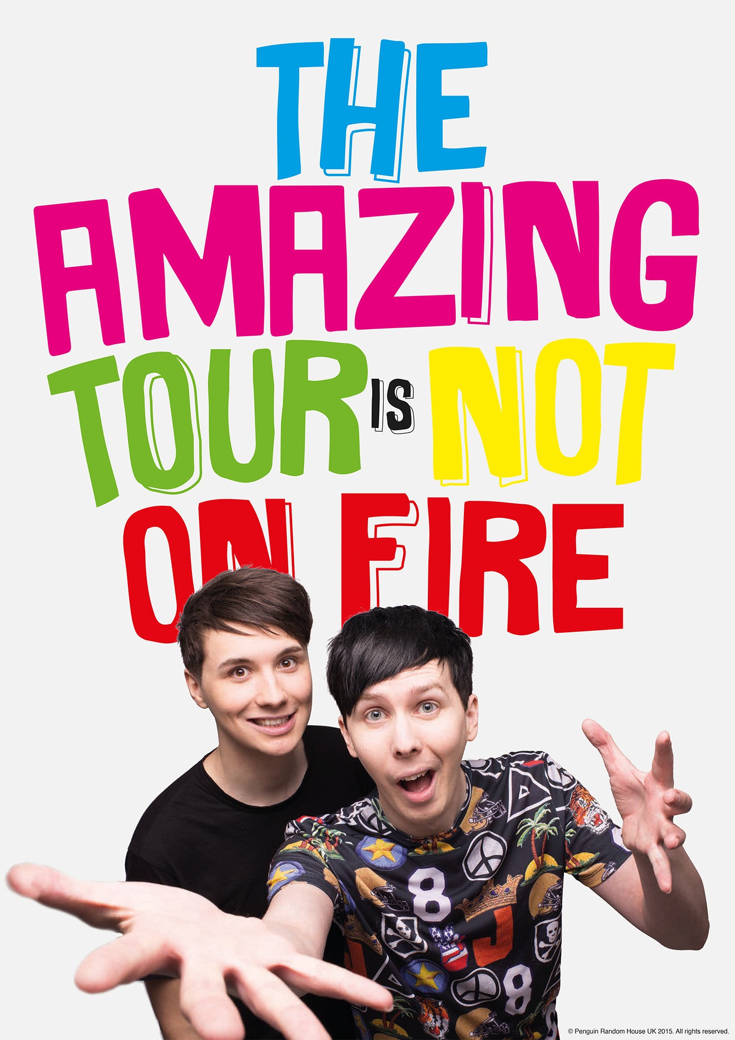 Afbeeldingsresultaat voor the amazing tour is not on fire poster