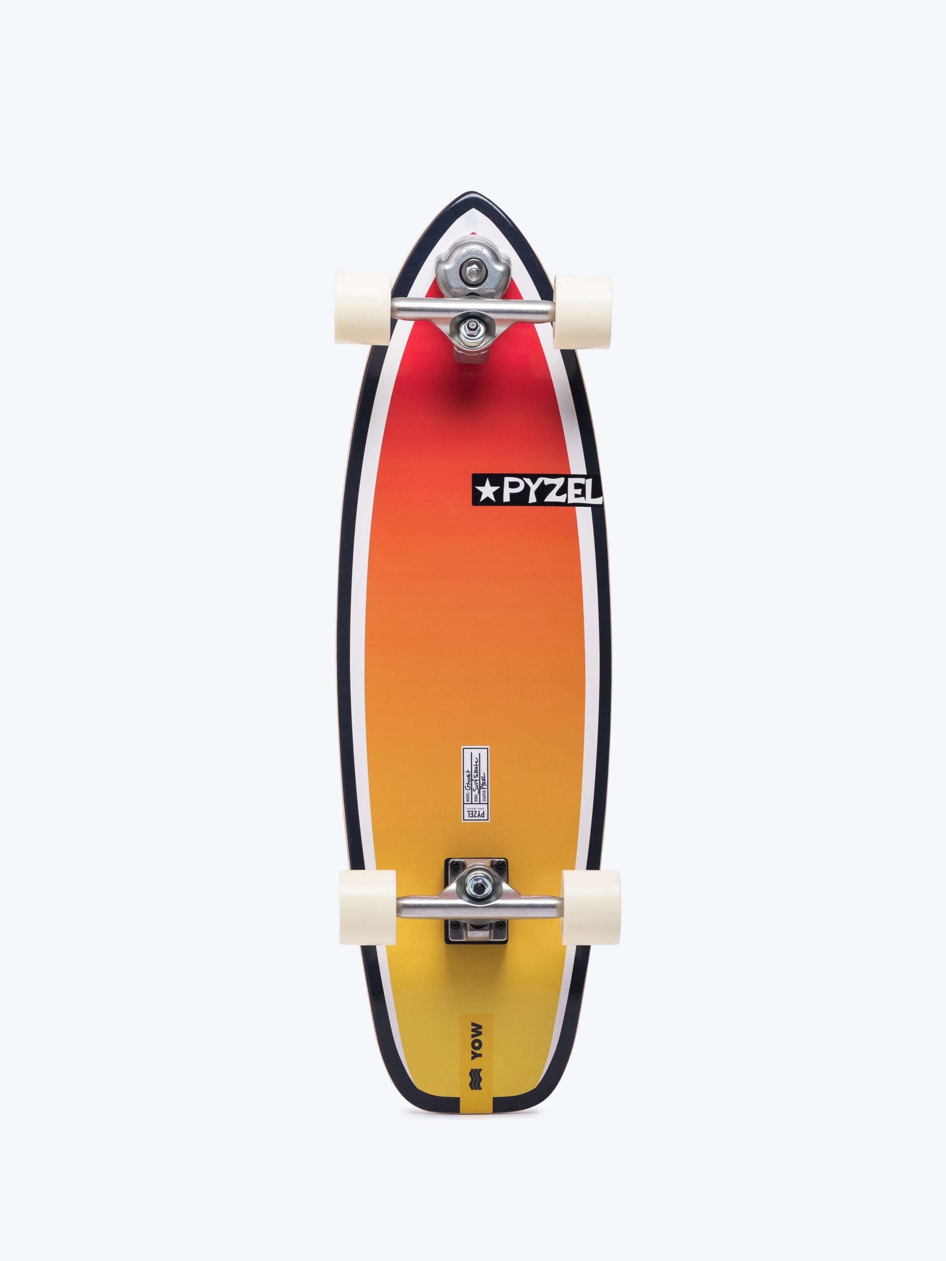 ライトブラウン/ブラック 【新品】YOW surfskate PUKAS RVSH 33インチ