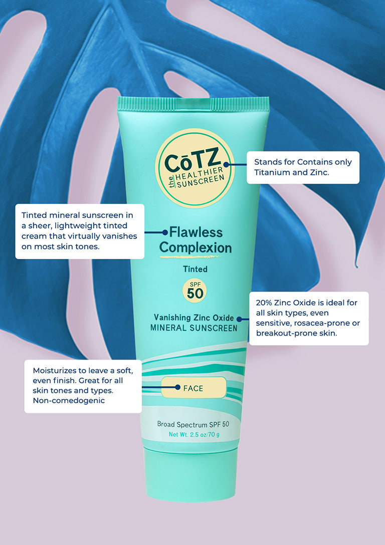 cotz flawless complexion sunscreen