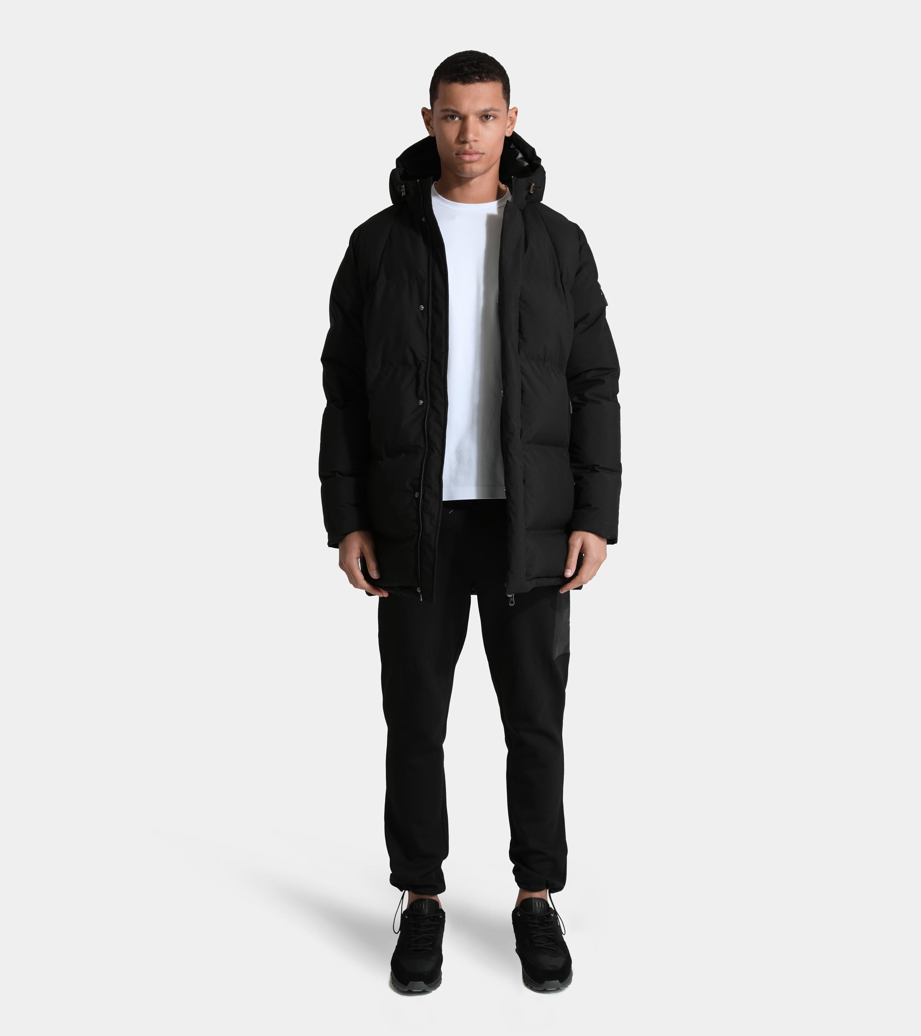 UH18 LONGLINE PUFFER | BLACK