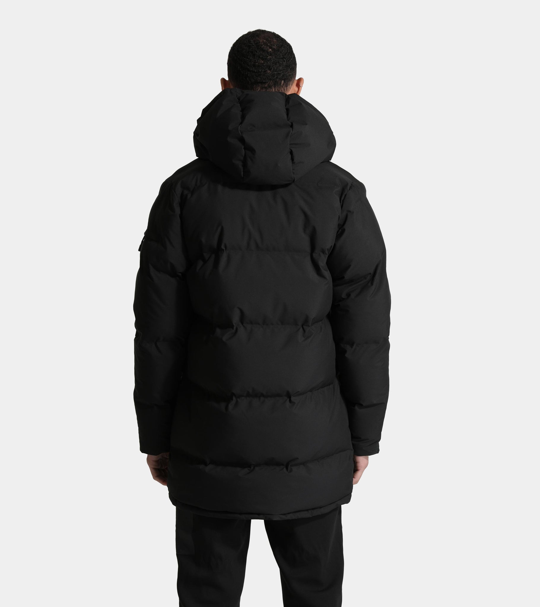 UH18 LONGLINE PUFFER | BLACK