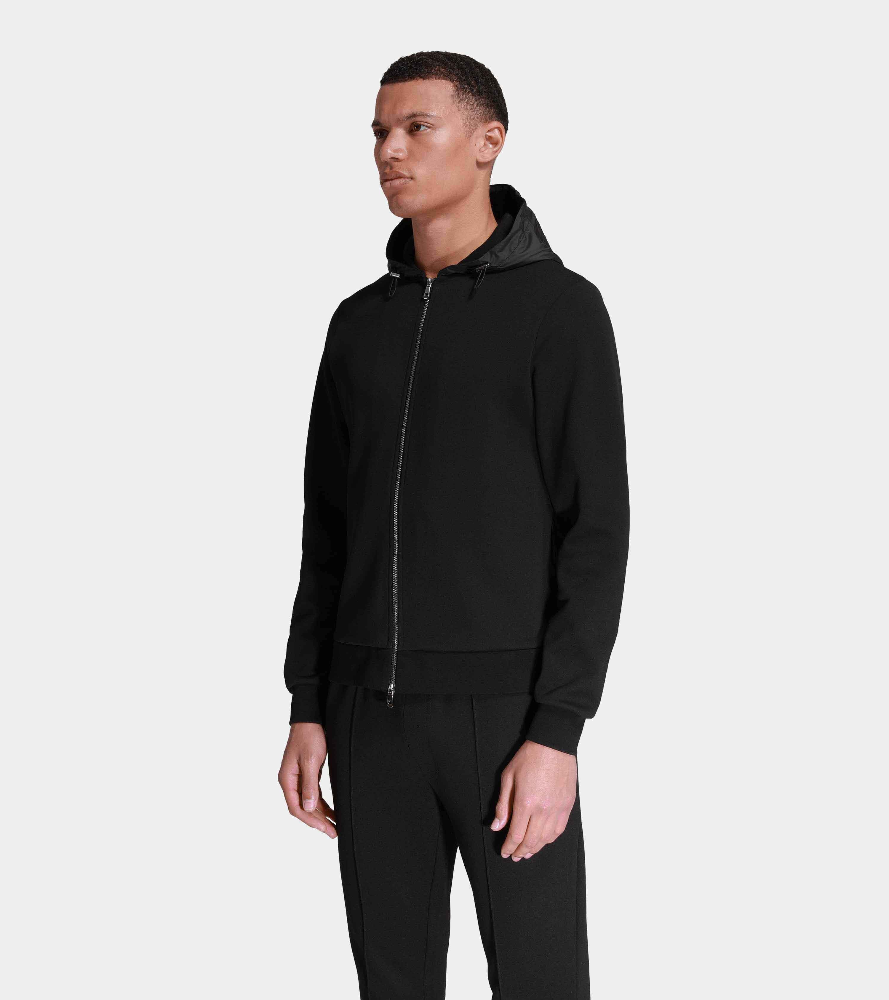 UH08 ZIP HOODIE | BLACK