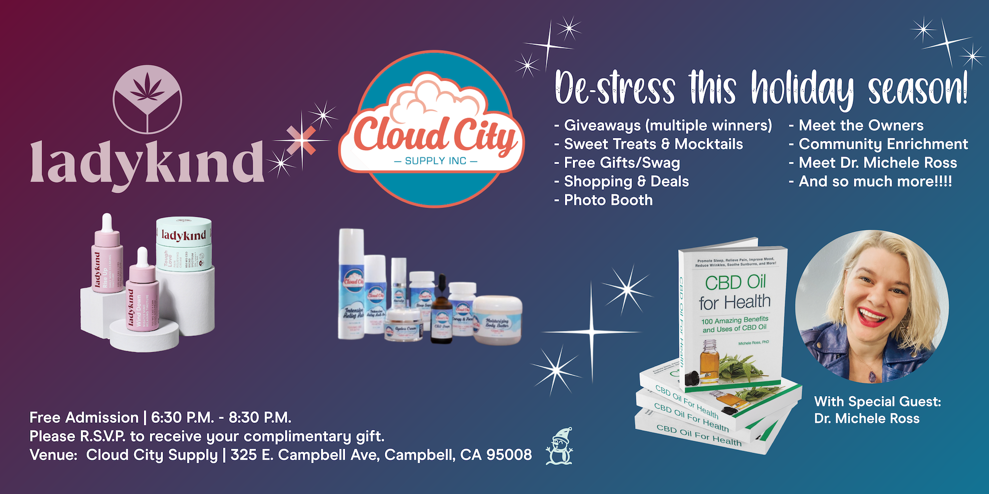 Shop CBD for Women with Dr. Michele Ross in Campbell, CA