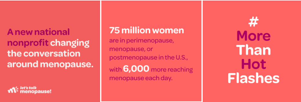 Ladykind recommends let's talk menopause nonprofit for giving tuesday