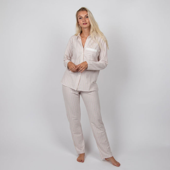 Pyjama - Dames Pluto Flor - Pink — Verlinden Slaapcomfort