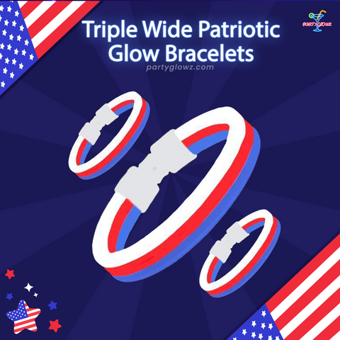 Glow Patriotic Bracelets