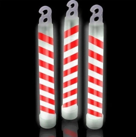 Candy Cane Glow Sticks