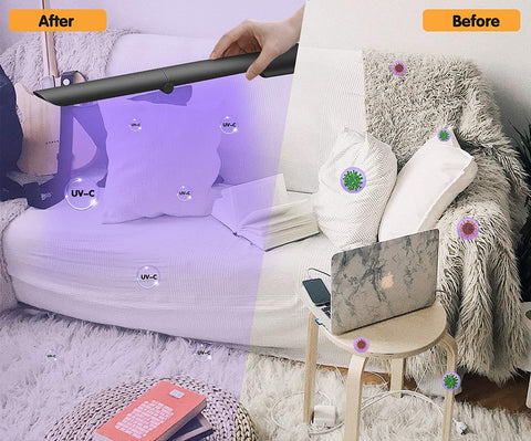 Portable Handheld UV Light Sanitizer Wand