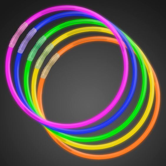 20 Inch Glow Stick Necklaces - Pack of 50