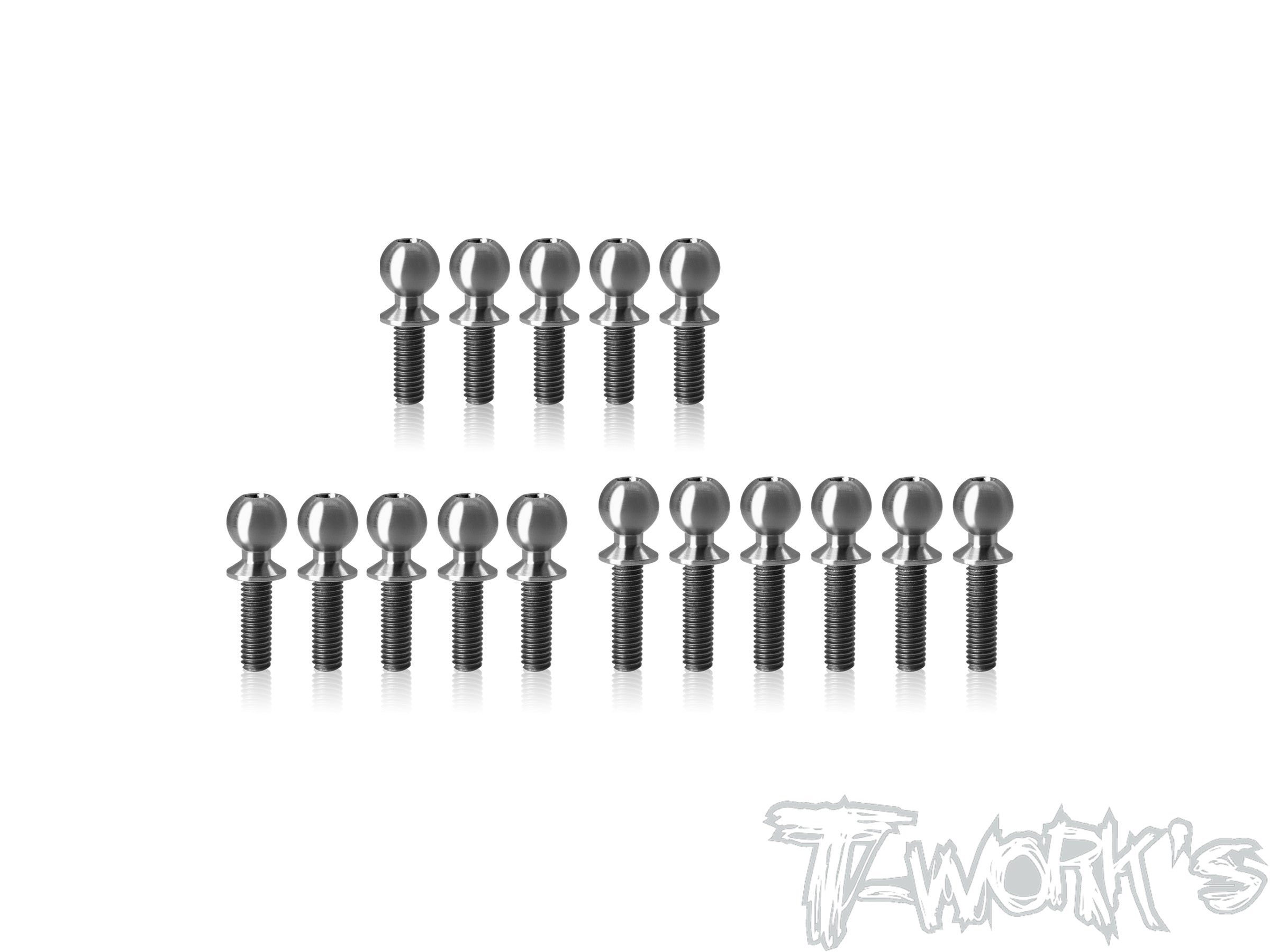 TP-204 64 Titanium Ball End set ( For Yokomo MO2.0 )16pcs.