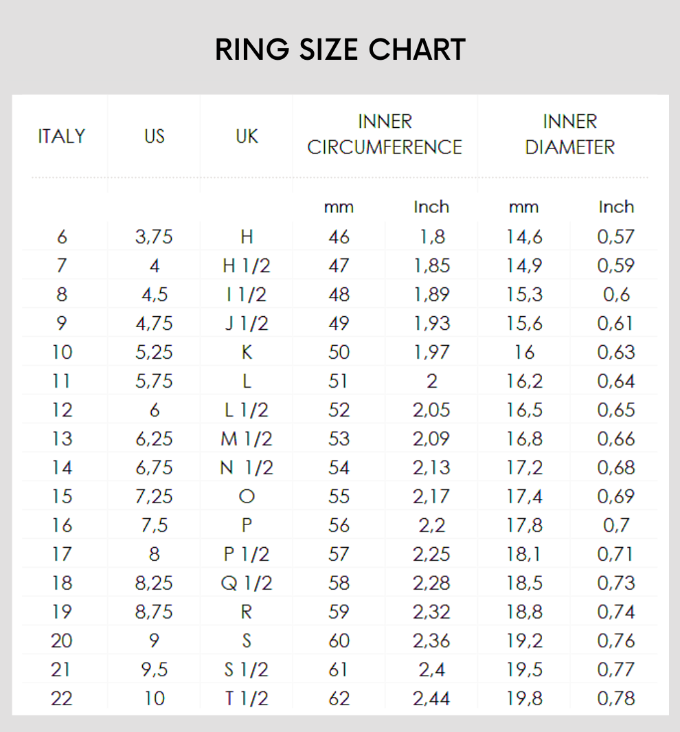Here's How to Easily Measure Your Ring Size at Home  Printable ring size  chart, Ring sizes chart, Measure ring size