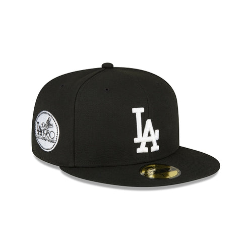 Los Angeles Dodgers New Era Navy 1988 World Series Cooperstown Collection  Oceanside Red Undervisor 59FIFTY Fitted Hat