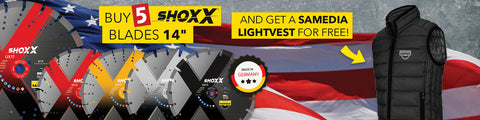 Buy 5 SHOXX and get a free light vest