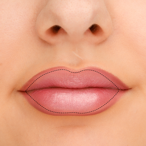 COSLINE Ombré Lippen Schritt 4