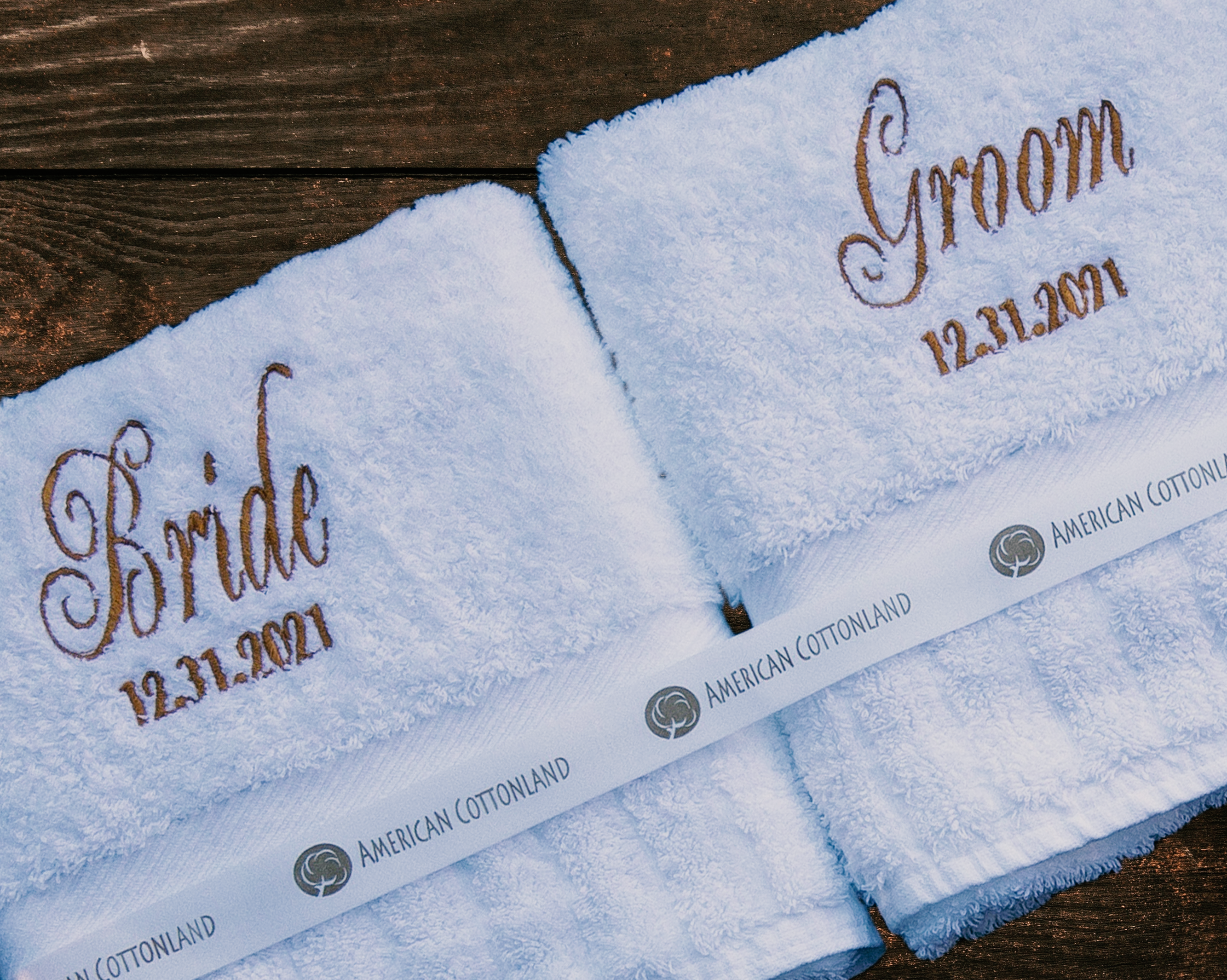 Buy Wedding Towel Marriage Towel Monogrammed Towels Wedding Gift Bridal  Shower Gift Online in India - Etsy