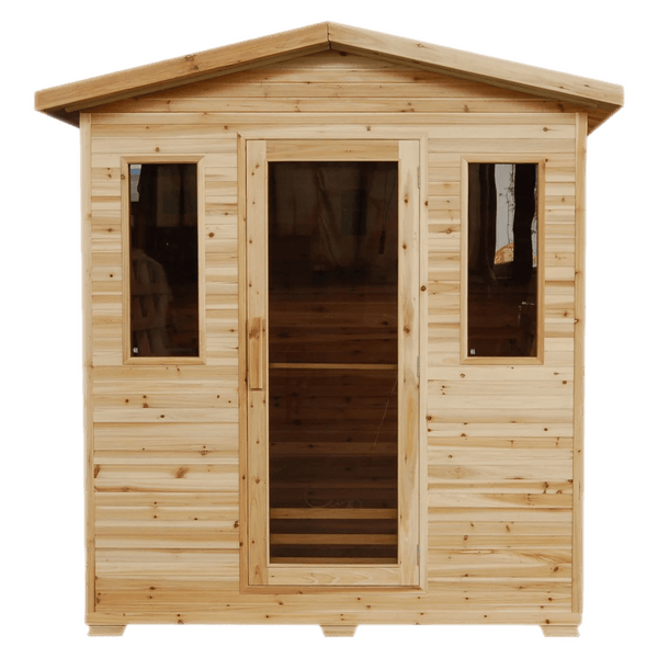SunRay Saunas Grandby Outdoor 3-Person Infrared Sauna HL300D