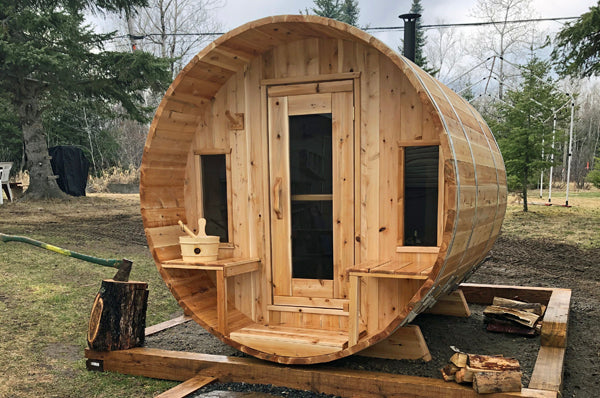 Tranquility Barrel Sauna