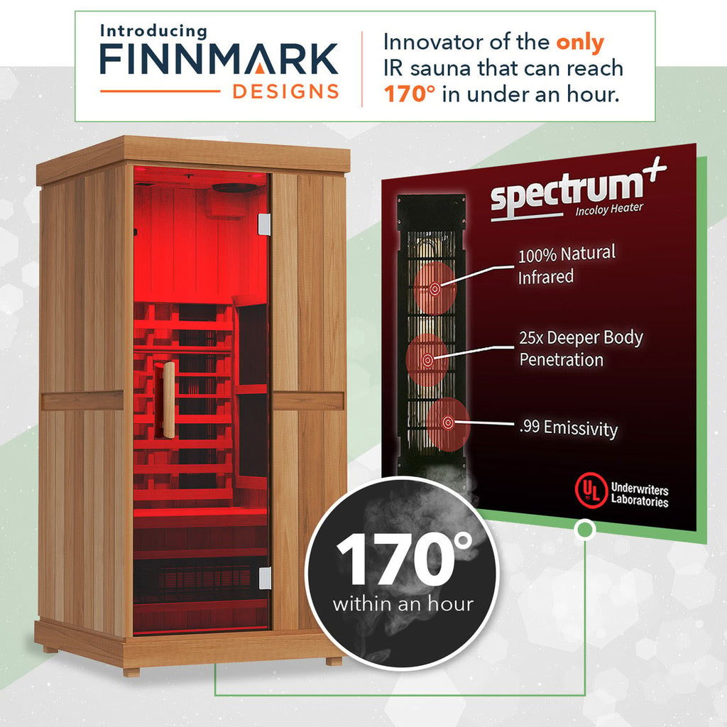 Finnmark Designs FD-1 Full Spectrum Infrared Sauna