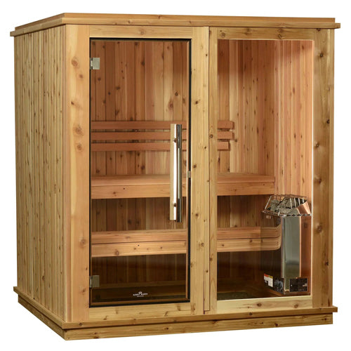 Almost Heaven Grayson 4 Person Indoor Traditional Sauna