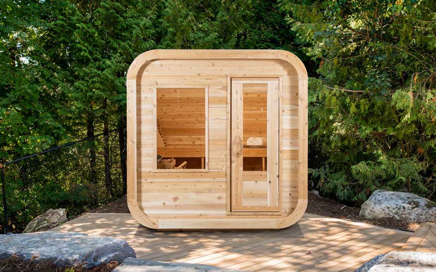 Canadian Timber Luna CTC22LU Traditional Outdoor Sauna