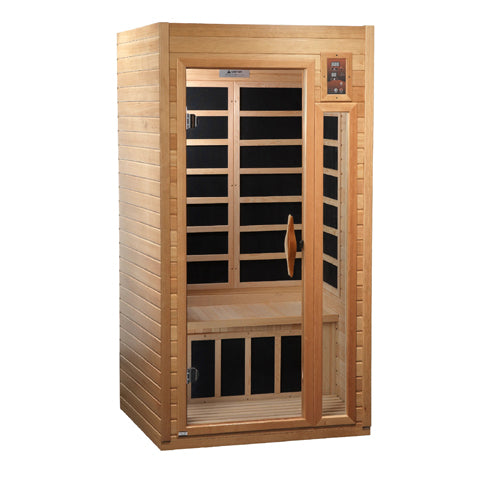 Golden Designs Barcelona Select Elite 1-2 Person Near Zero EMF Far Infrared Sauna, GDI-6106-01 Elite