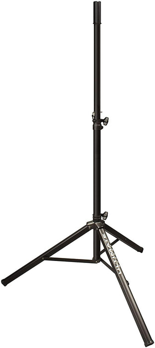 Ultimate Support TS-70B Aluminum Tripod Speaker Stand with Safe and Secure Locking Pin and 150 lb Load Capacity - Black - Soundporium Music Store