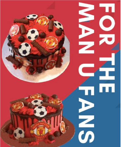 Man Utd Cake | Temptations Cakes