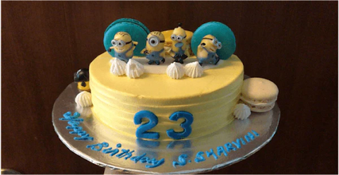 Minion Party Cakes | Temptations Cakes