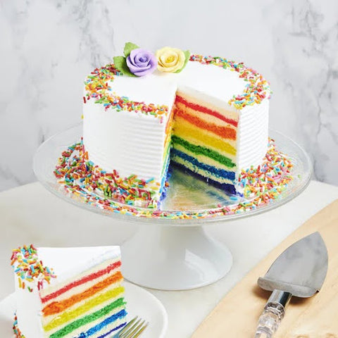 Rainbow Cake | Temptations Cakes