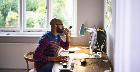 homem home office