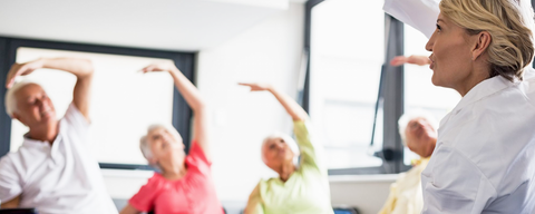 ginástica laboral para idosos