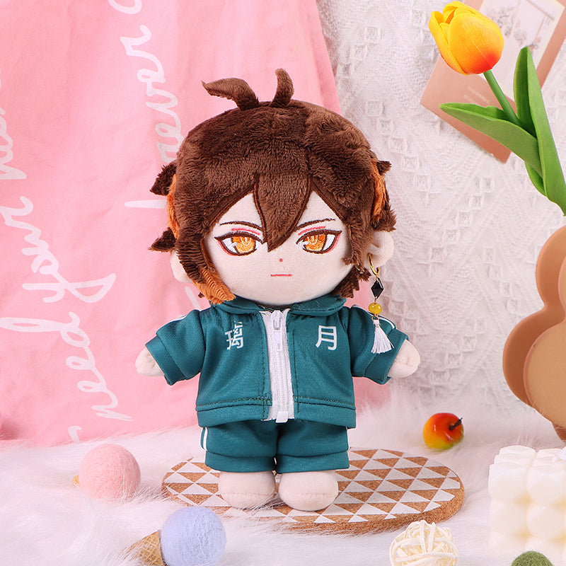 zhongli plush doll