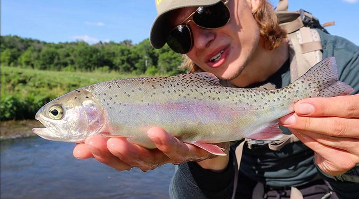We warmed up - Trout Fishing in America - ofFISHal page