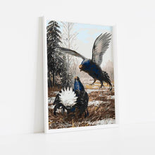 Lade das Bild in den Galerie-Viewer, Malen nach Zahlen - Zwei mächtige Vögel

