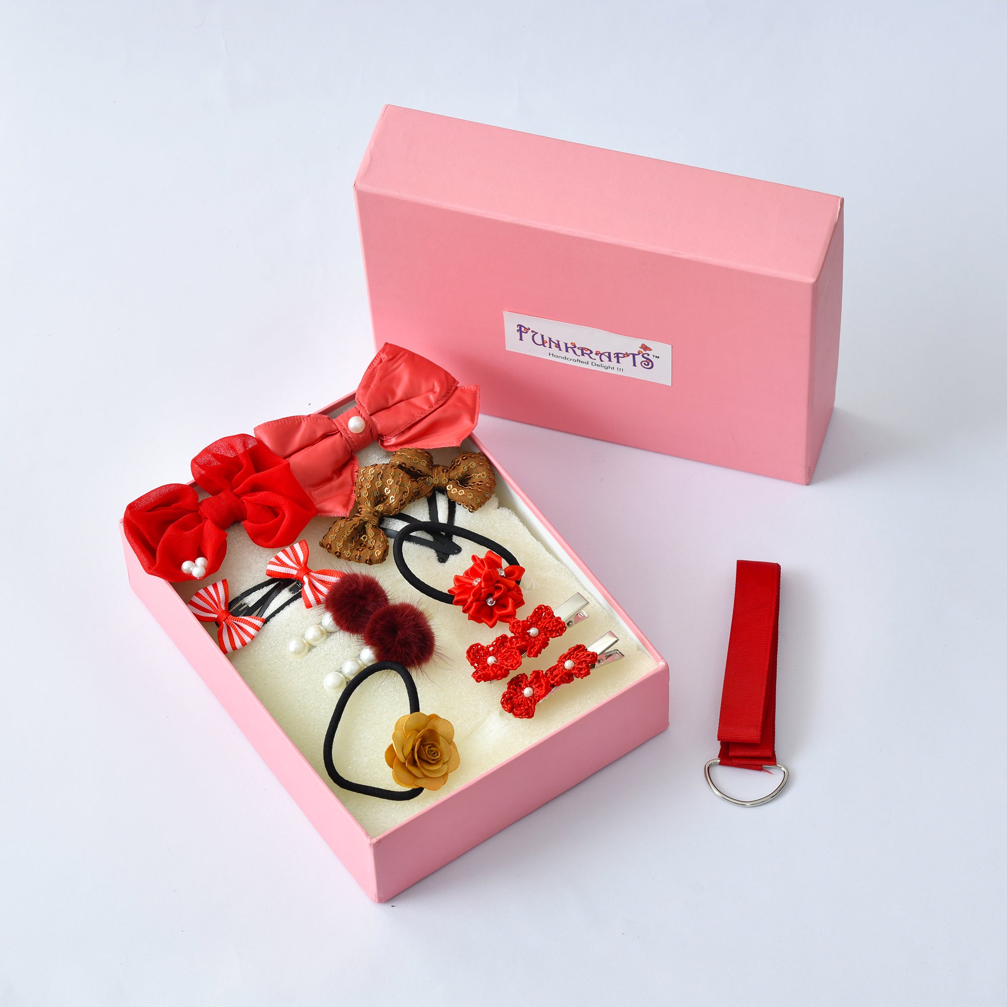 Red Rose Flowers Hair ClipsHair AccessoriesHair Pins for BdayGift2  Pack  Shetu Imitation Jewellery  Hair Accessories  4013451
